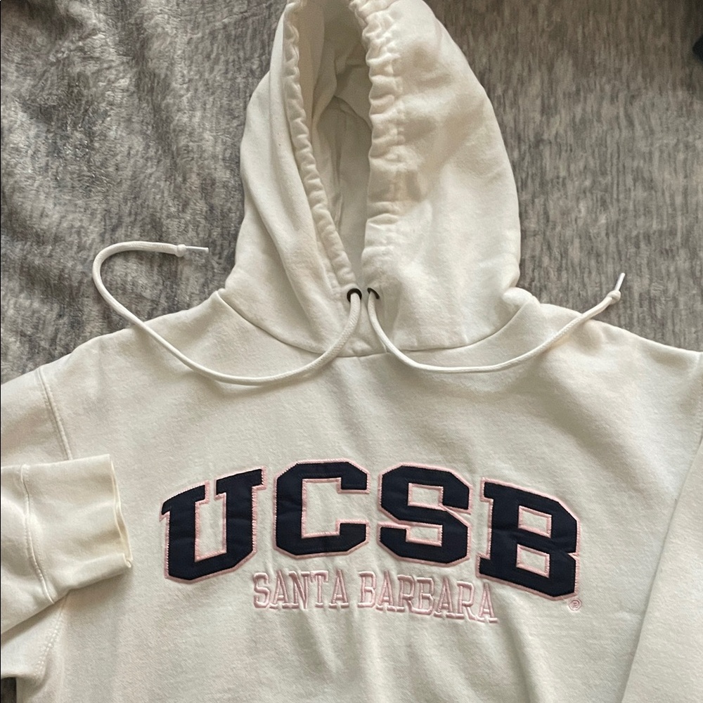UCSB White Hoodie